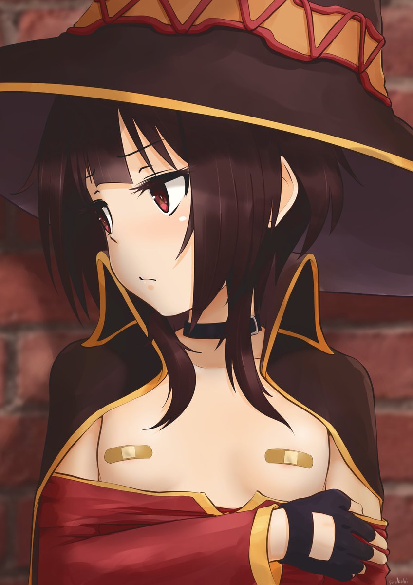 #2年以上前のイラストの差分を今更公開するよ
絆創膏ver. 