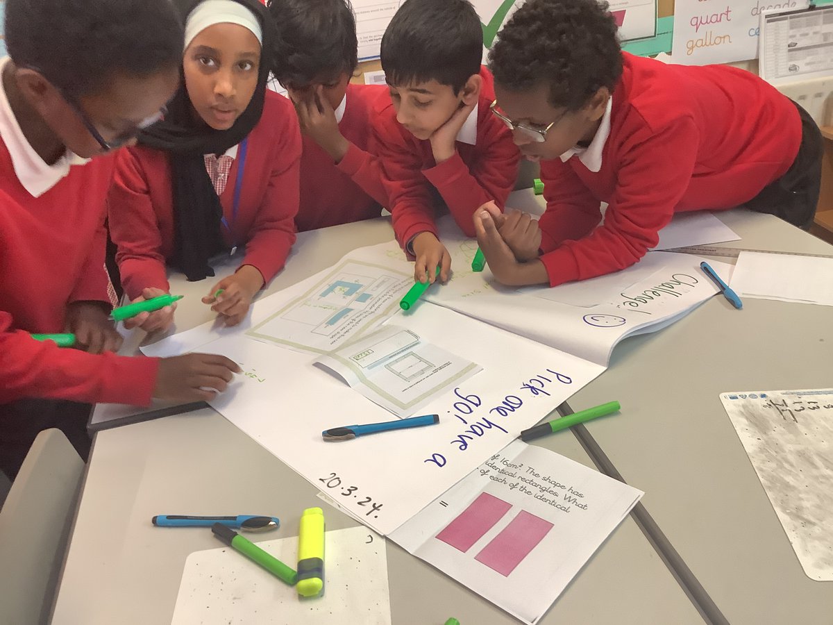 AngleseyP's tweet image. Yr6 solving some challenging maths problems this morning...Is Mrs Rose correct or Mrs Kaur? 😀 #DeeperUnderstanding #Resilience #Funlearning