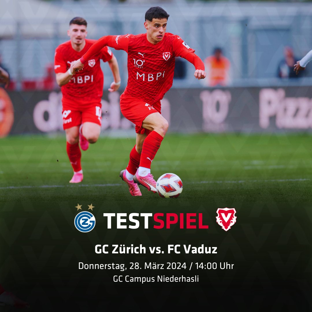 VaduzFC's tweet photo. 𝗧𝗲𝘀𝘁𝘀𝗽𝗶𝗲𝗹𝗲 𝗴𝗲𝗴𝗲𝗻 𝗱𝗲𝗻 𝗙𝗖 𝗕𝗮𝘀𝗲𝗹 𝟭𝟴𝟵𝟯 𝘂𝗻𝗱 𝗚𝗿𝗮𝘀𝘀𝗵𝗼𝗽𝗽𝗲𝗿 𝗖𝗹𝘂𝗯 𝗭𝘂̈𝗿𝗶𝗰𝗵 ⚽ 🗓️
Während der Länderspielpause absolvieren wir zwei Testspiele. Weitere Infos auf https://t.co/Nug91kgsjI
#hoppvadoz #supportFCV #fcvaduz #BASVAD #GCZVAD https://t.co/klJ4nKkgti