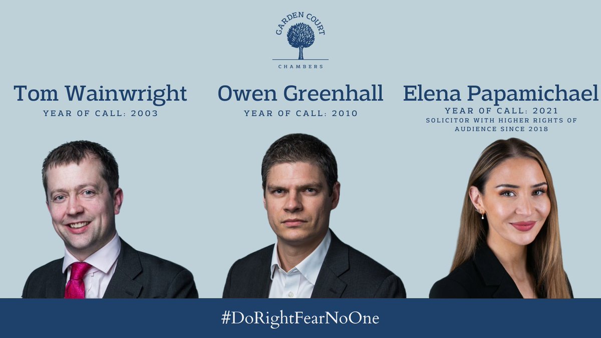 Garden Court Chambers (@gardencourtlaw) on Twitter photo ⚡NEWS: Director of Public Prosecutions abandons application to take Iain Duncan Smith ‘Tory Scum’ case to Supreme Court
@Wainwright_Tom, Owen Greenhall & <a href="/ElenaPapamicha3/">Elena Papamichael</a> of the Garden Ct #Protest team I/B <a href="/KellysSolrs/">Kellys Solicitors</a> & <a href="/RobertLizarLaw/">RobertLizarLaw</a>.
🔽READ ON🔽
tinyurl.com/muu859m4 ⚡NEWS: Director of Public Prosecutions abandons application to take Iain Duncan Smith ‘Tory Scum’ case to Supreme Court
@Wainwright_Tom, Owen Greenhall & <a href="/ElenaPapamicha3/">Elena Papamichael</a> of the Garden Ct #Protest team I/B <a href="/KellysSolrs/">Kellys Solicitors</a> & <a href="/RobertLizarLaw/">RobertLizarLaw</a>.
🔽READ ON🔽
tinyurl.com/muu859m4