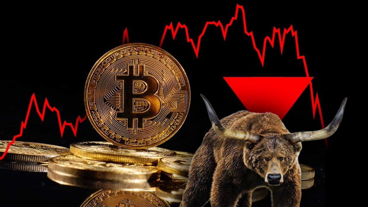 🔻比特币昨日下跌超 8%，创 FTX  破产以来最大单日跌幅
#Btc #Eth #Crypto