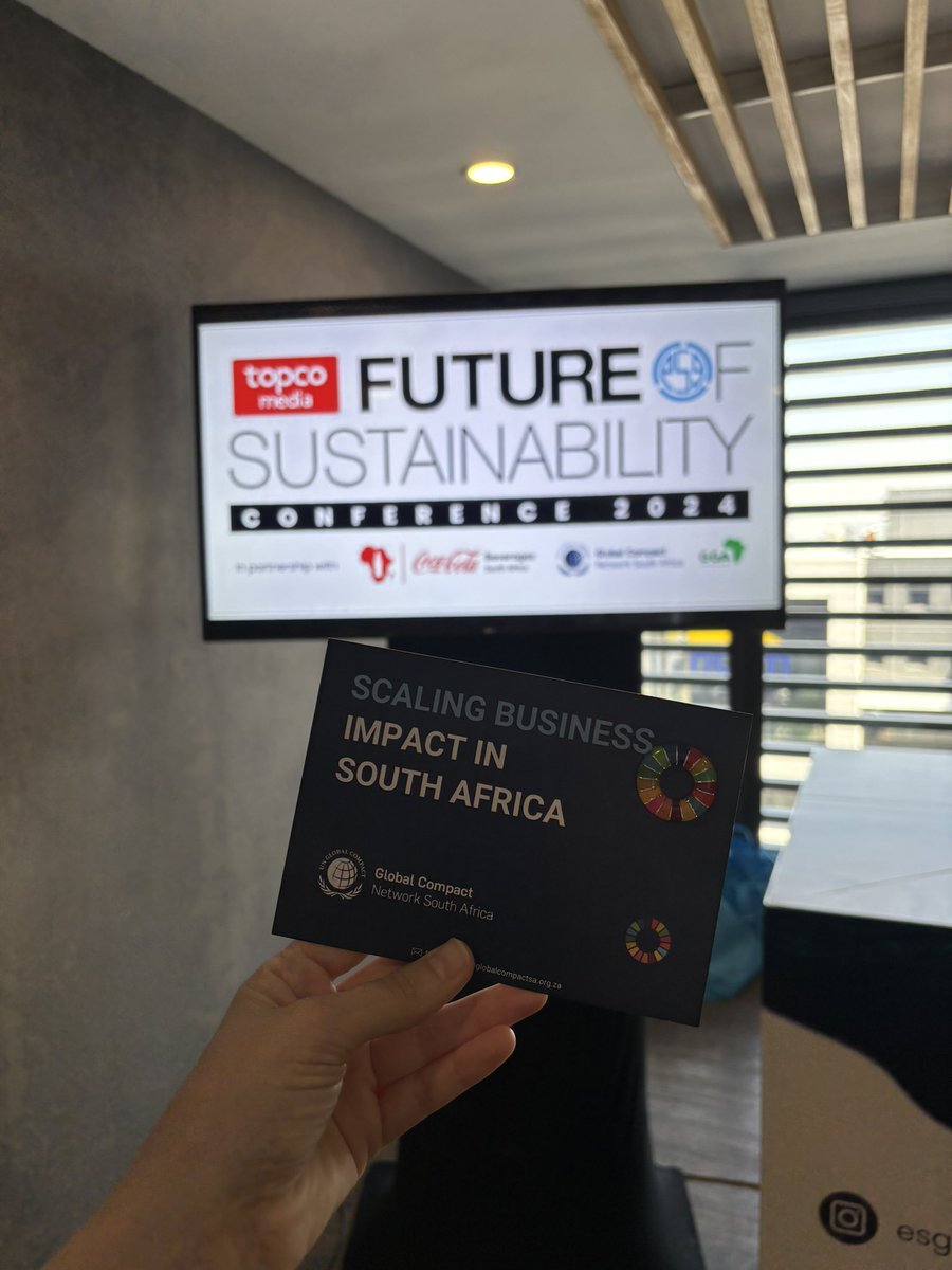 Topco_Media's tweet image. A pin to remind us to keep working towards the #SDG goals. @GlobalcompactSA 

#FOS2024 @FutureofSustai1