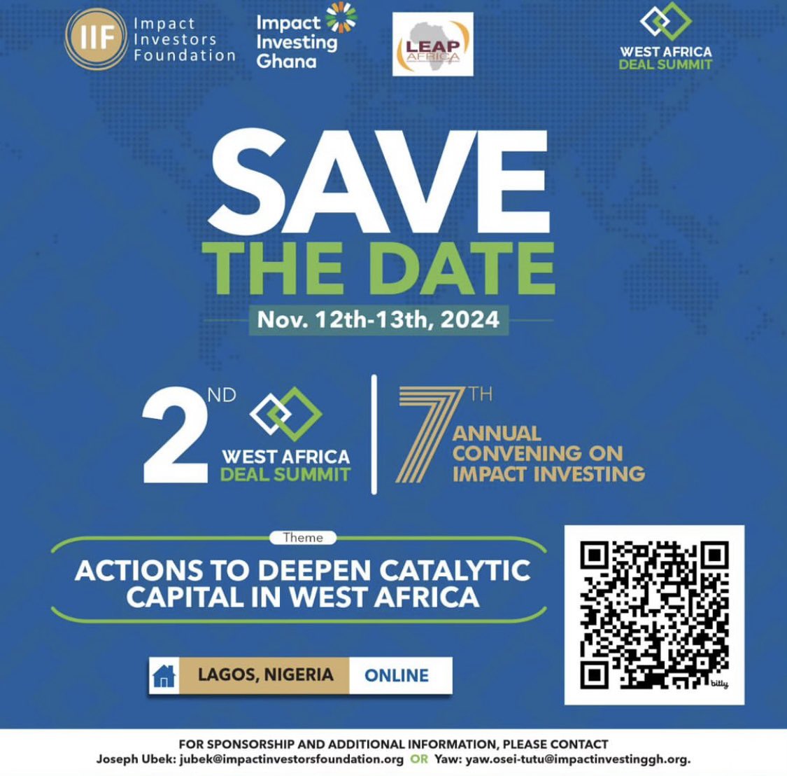 Excited to announce our partnership with IIF for the upcoming #WADS2024! SAVE THE DATE! Together, we're committed to empowering youth across Africa, igniting their potential, and fostering positive change. #WADS2024 #YouthEmpowerment #Partnership