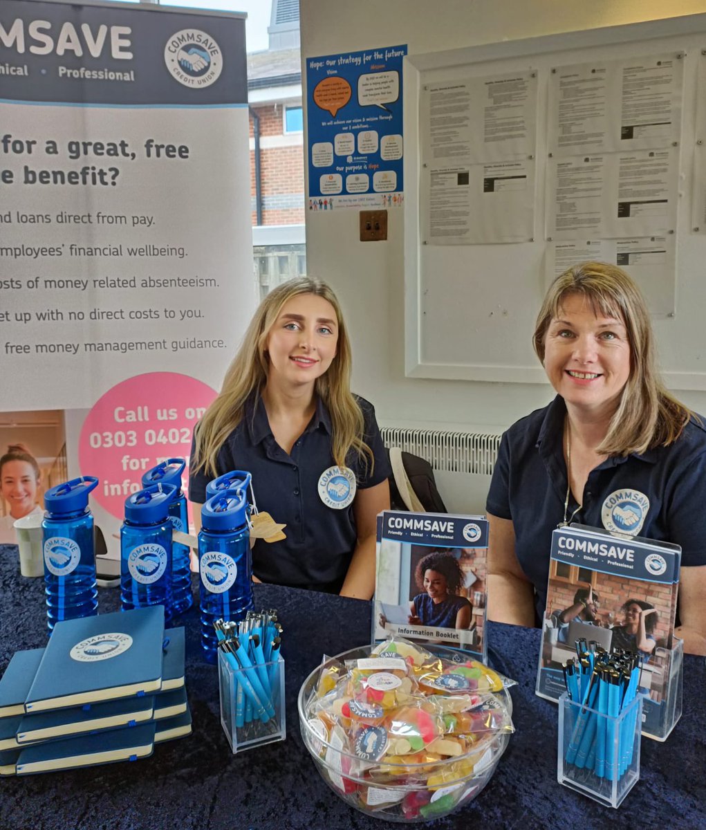 We’re holding our own Wellbeing Week here at St Andrew’s, with everything from health MOTs to forest bathing, mortgage advice to massage. Special thanks to all our facilitators, including the smiley and knowledgable team from @Commsave! #wearestah