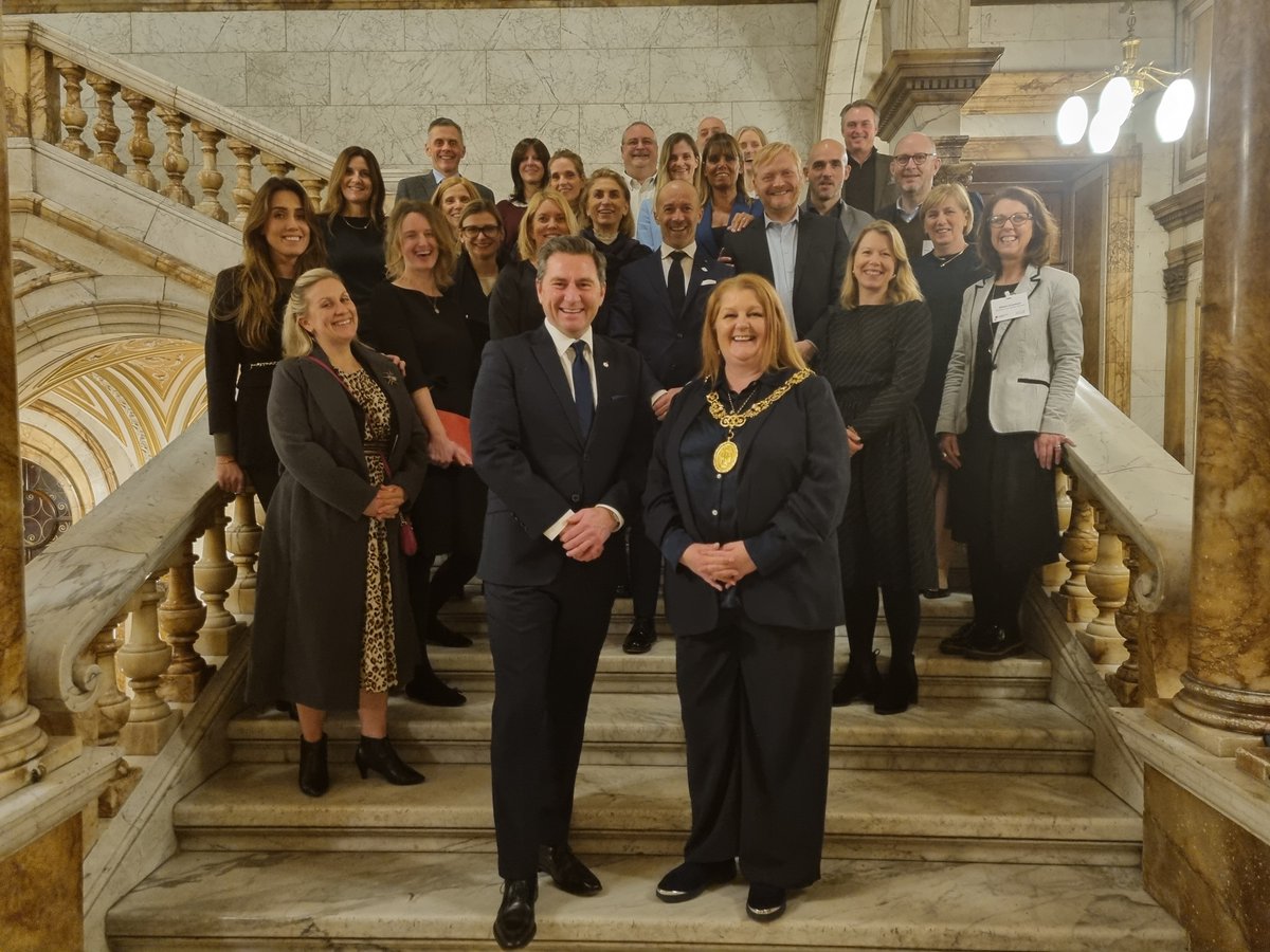 Welcomed the Chief Executive Martin Boyle of @IAPCO and other delegates to the City Chambers last night (19 March), as part of the IAPCO/Leading Centres for Europe Conference being held in Glasgow.