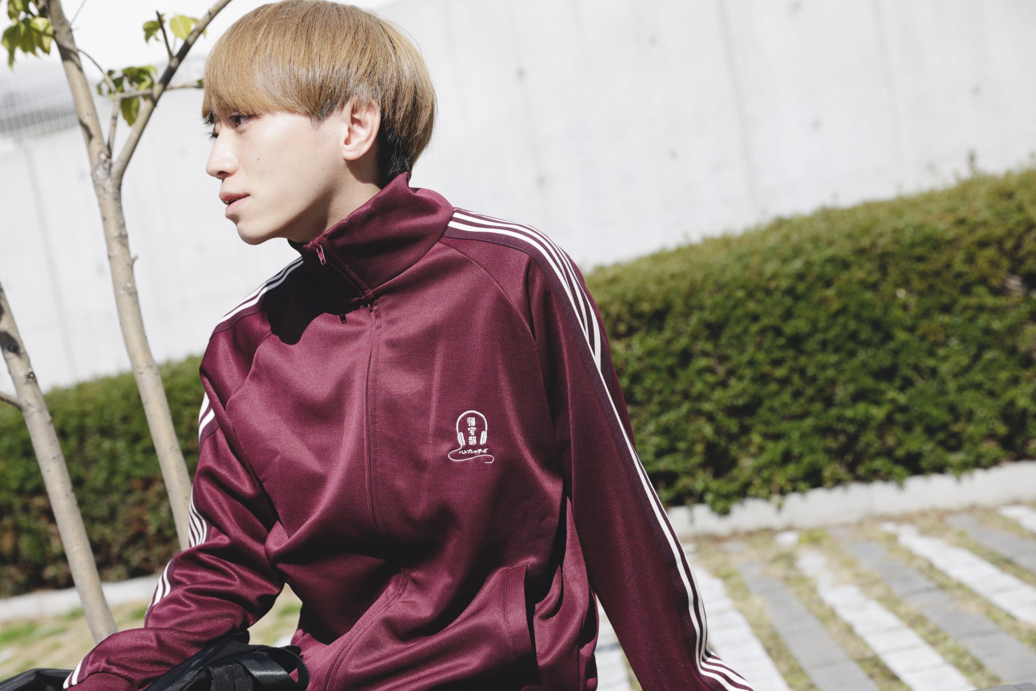 ハンブレッダーズ ハンブレ ジャージ 帰宅部限定 帰宅部員限定】帰宅部ジャージ（上）［えんじ］ | ハンブレッ