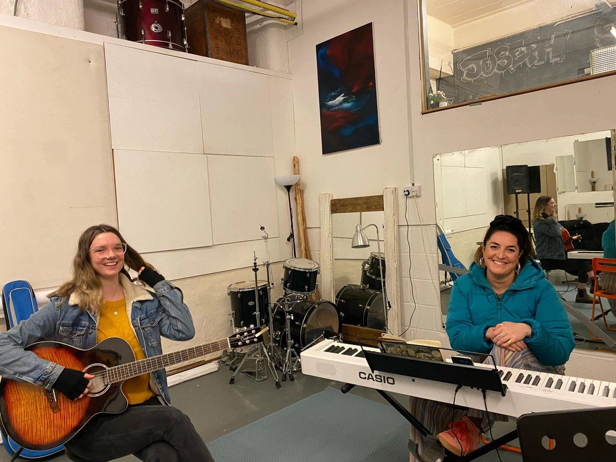 Our weekly women's post-release group is now established in #Bristol. Participants have been working on covers & writing their own songs. The safe space provides an outlet to process emotions associated with the challenging transitional period between prison and life outside.