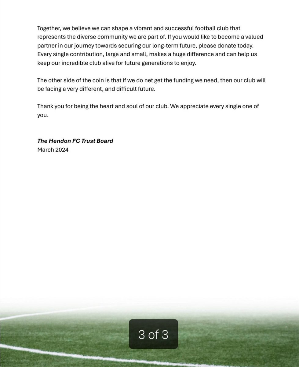 Hendon Football Club tweet media