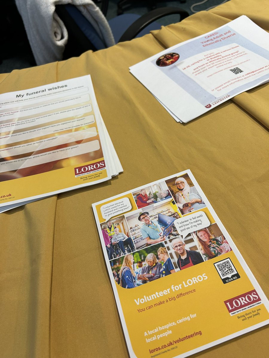 @MeltonValeSFC @LOROSHospice @LOROSEducation Careers event post 18. Looking forward to conversations about clinical and non clinical pathways within LOROS