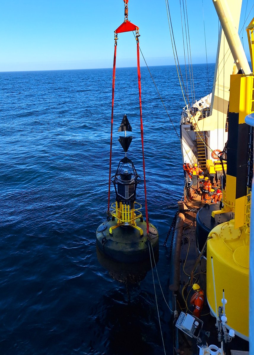 Adam (Captain, THV Patricia) shared some great photos of a couple of the ship's recent jobs, carrying out the annual offshore rig inspections and rectifying some buoy casualties. Thanks Adam!