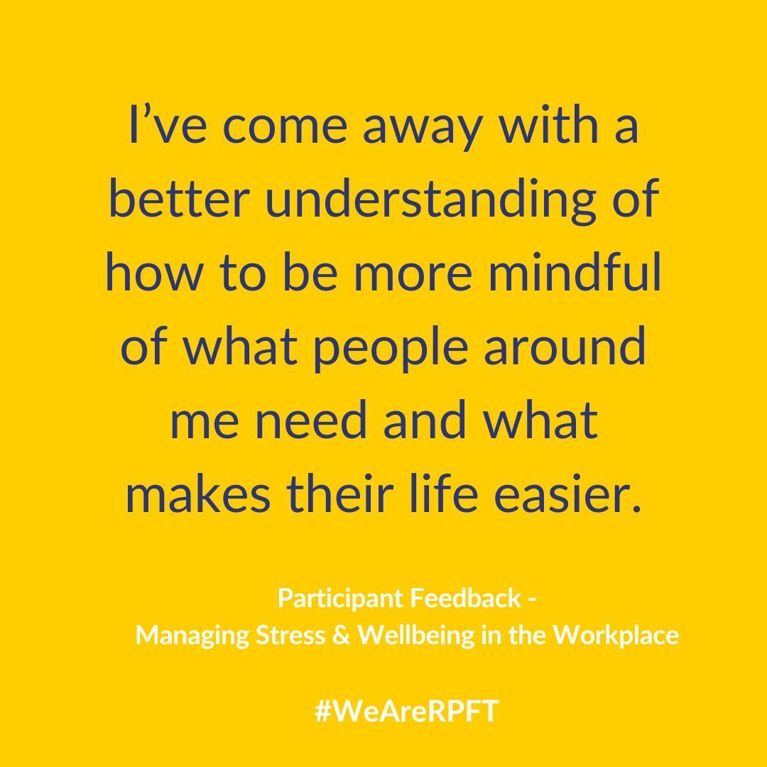 #WeAreRPFT #NeurodiversityCelebrationWeek #MentalHealthAtWork #DiversityAndInclusion #DramaBasedTraining