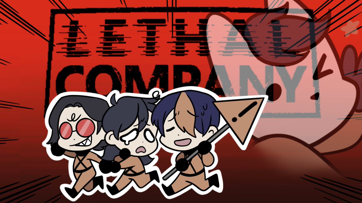 Lethal company later at 9pm w @synmogamiVT and @DatWeabooooo !!

Unfortunately Yagi died so this will be for him🫡🫡