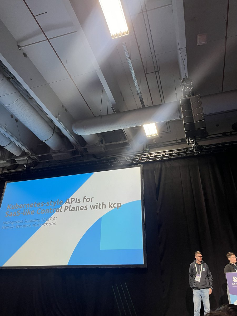 Virtual k8s like api servers via github.com/kcp-dev/kcp #KubeCon
