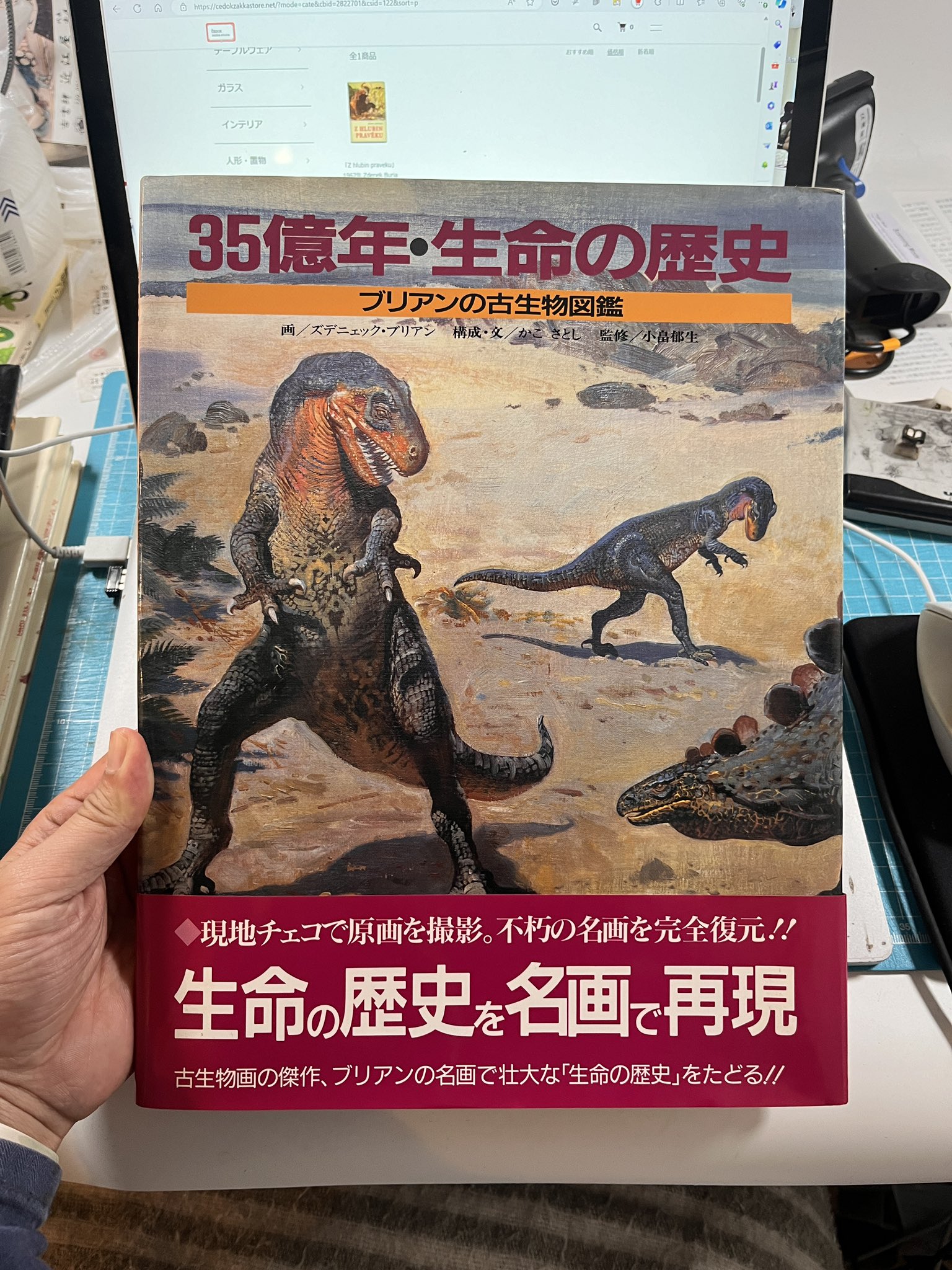 【初版】35億年・生命の歴史 ブリアンの古生物図鑑 35億年・生命の歴史: ブリアンの古生物図鑑 | かこ さとし
