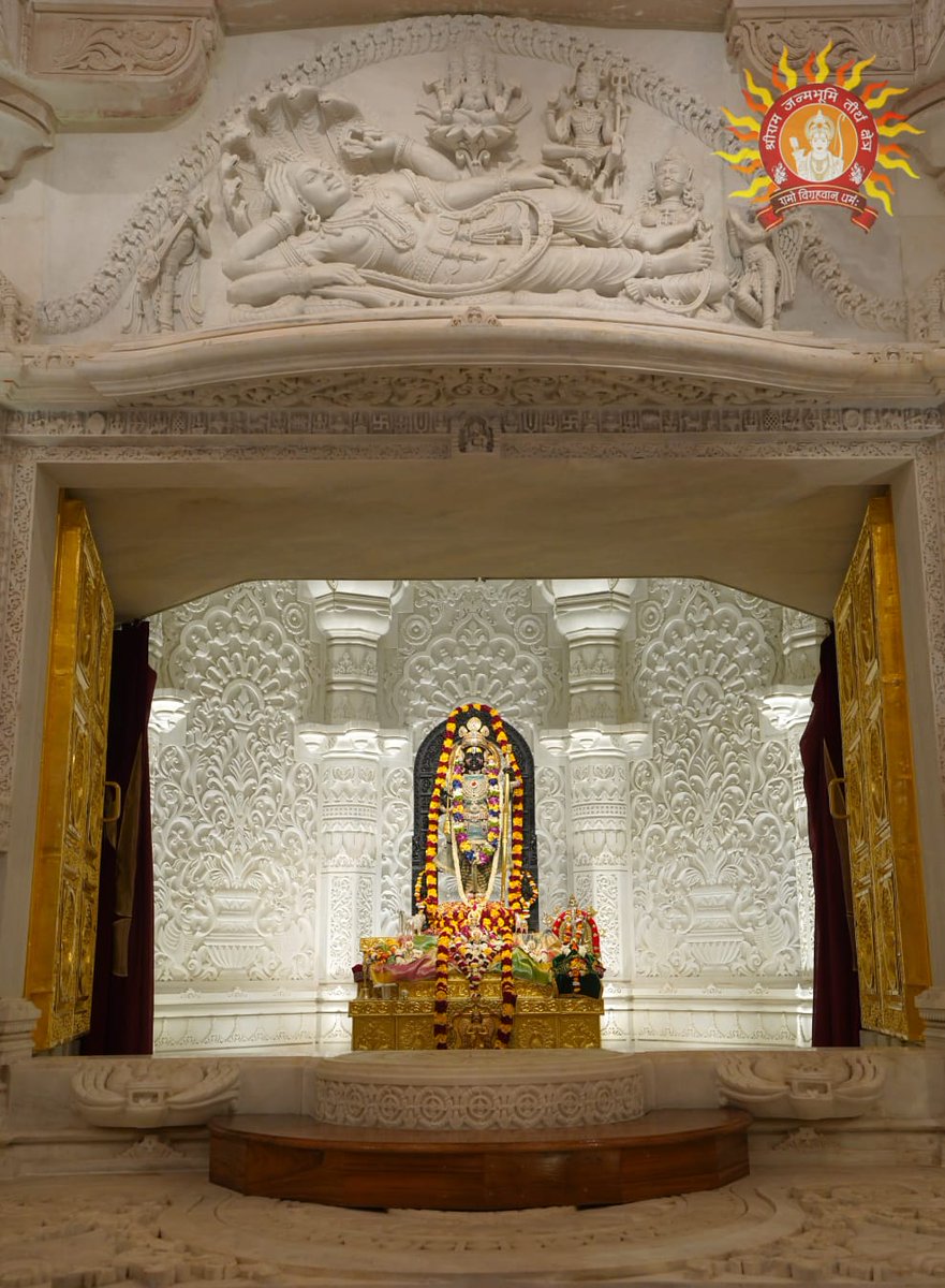 ShriRamTeerth's tweet photo. भगवान श्री रामलला सरकार के मनोरम दर्शन - फाल्गुन शुक्ल एकादशी (रंगभरी एकादशी), विक्रम संवत २०८०

Darshans of Bhagwan Shri Ramlalla Sarkar - Falgun Shukla Chaturdashi (Rangbhari Ekadashi), Vikram Sanvat 2080. https://t.co/qsZChl4edi