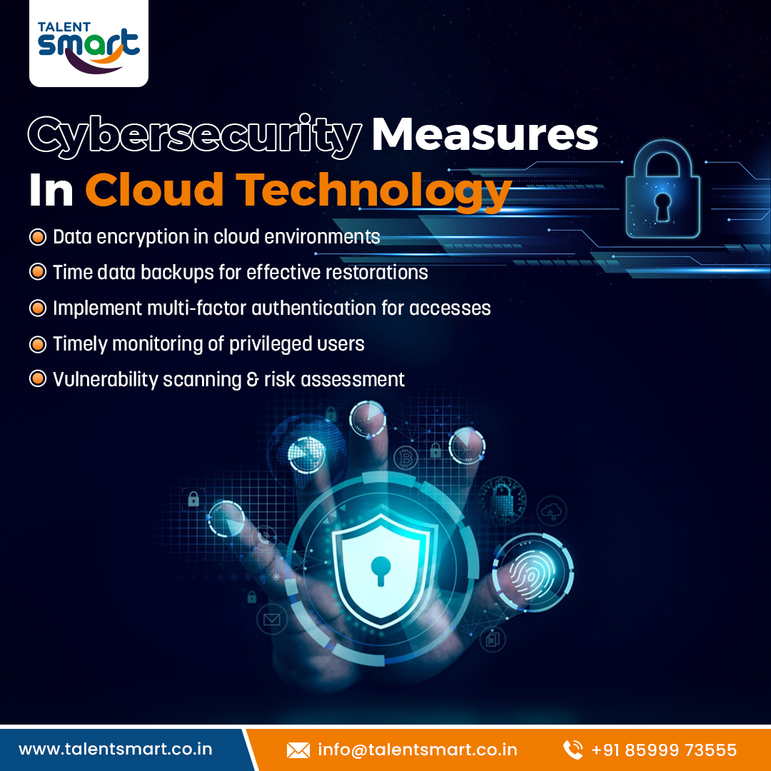 Cybersecurity Measures In Cloud Technology | @talentsmartco
.
.
.
#cybersecurity #cybersecurityservices #cloudtechnology #cloudcomputing #cloudservices #cybersolutions #artificialintelligence #machinelearning #ai