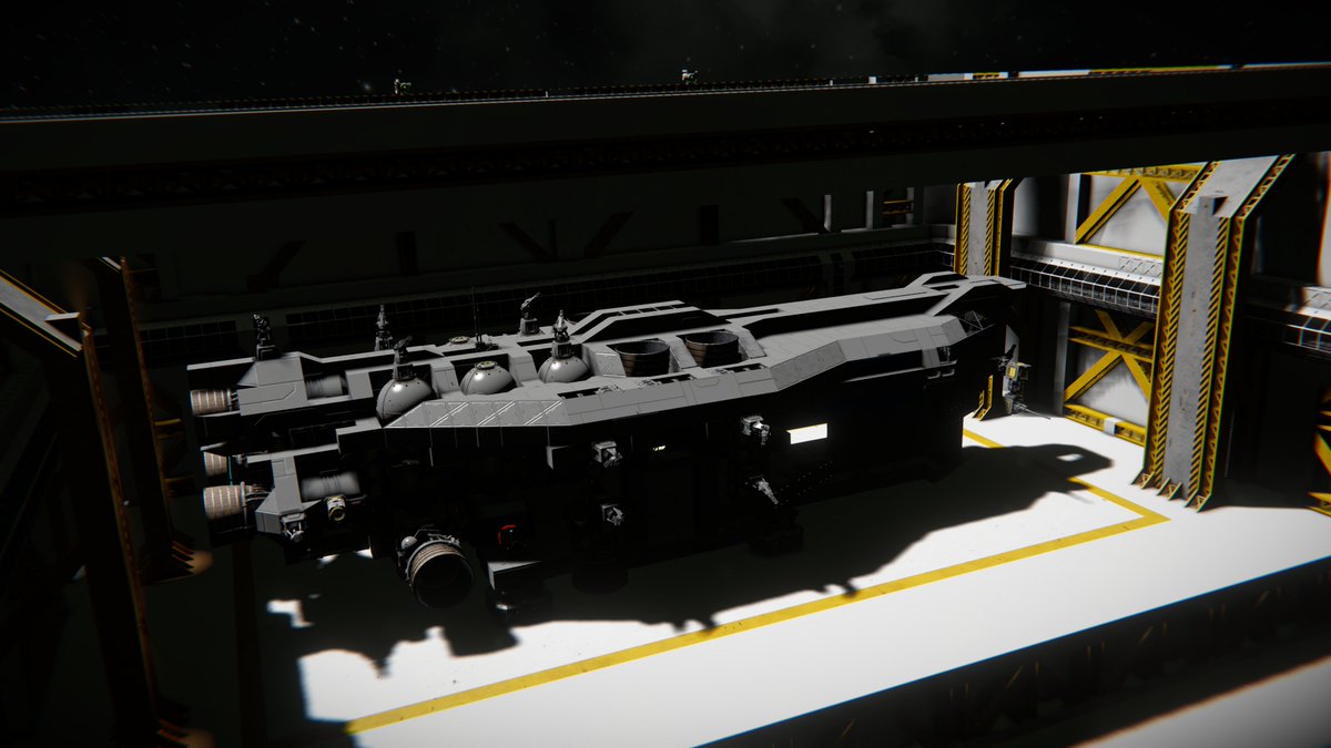 Nazerisyt's tweet image. @SpaceEngineersG  Before and after mega ship hangars(WIP) #needtocreate