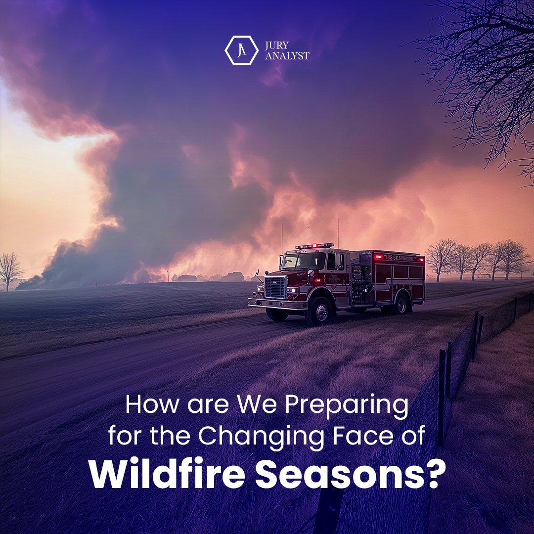 JuryAnalyst's tweet photo. Could wildfires in winter signal a new norm? The Smokehouse Creek Fire, now the largest in Texas history, highlights a chilling reality. Despite winter's "dormant" fire season, over one million acres have been ravaged. ⛔ https://t.co/qwZuxiYMWx