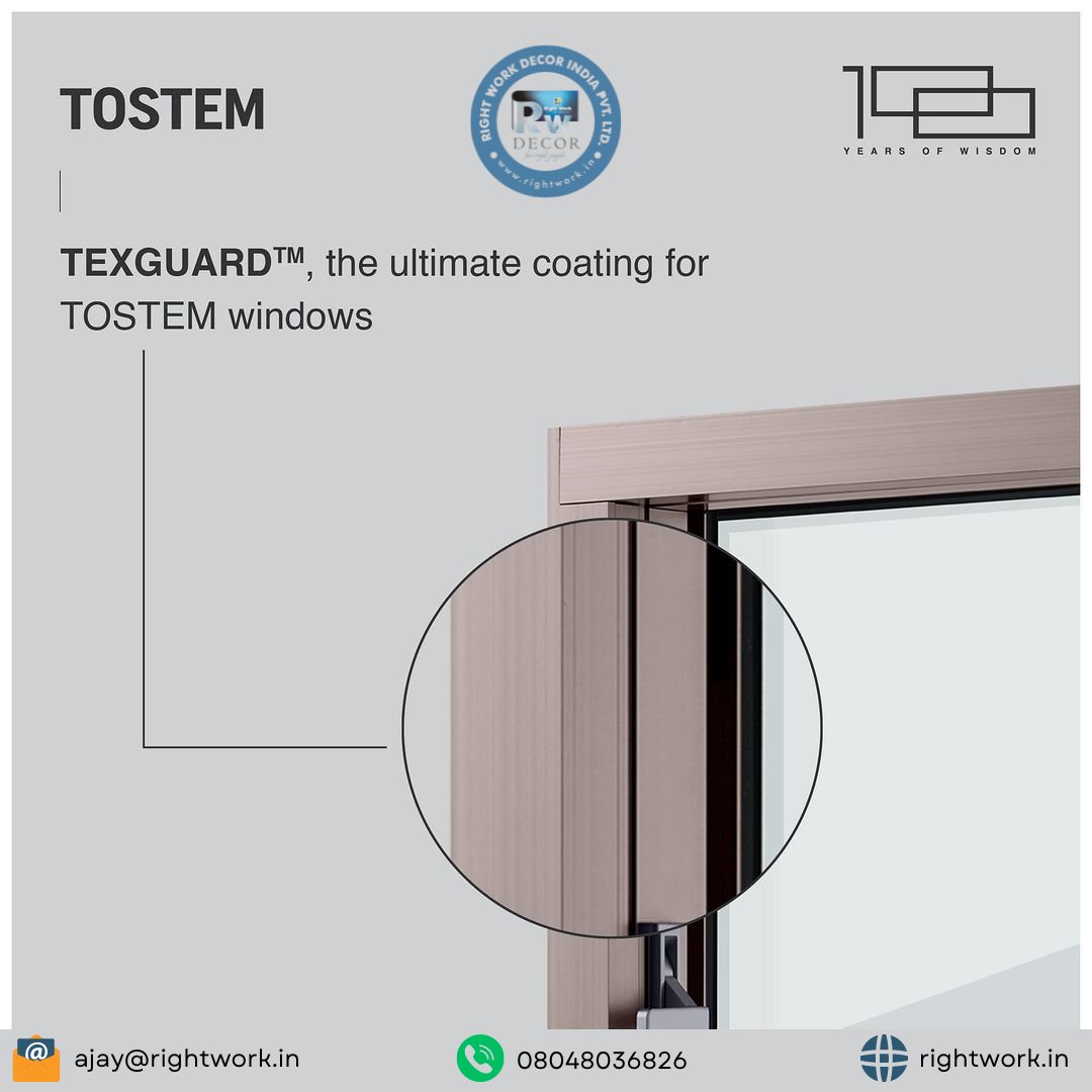 RightWorkDecor's tweet image. Aluminium Windows with TEXGUARD Anodized Finish – Your Ultimate Solution for Premium Protection and Timeless Elegance!

At TOSTEM, we pride ourselves on delivering unparalleled quality and innovation, and our patented TEXGUARD Anodized Finish is no exception. 

#TOSTEMWindows