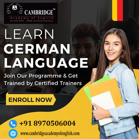 Embark on a linguistic journey beyond borders with Cambridge Academy of English, now offering German language training classes in Bangalore
Enroll today and unlock your dream future
cambridgeacademyofenglish.com

#cambridgeacademy #germanlanguage #bangalore #languagetraining #institute
