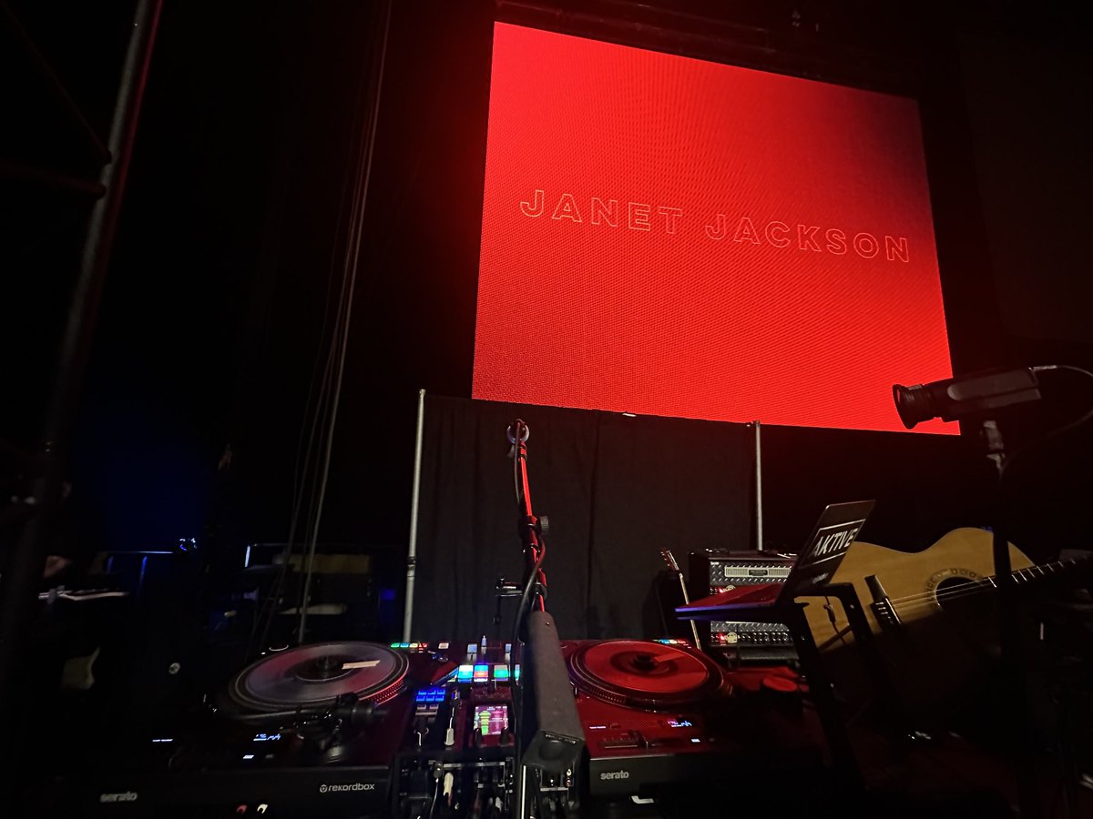 Show tonight 🇯🇵 Yokohama #JanetJackson ⁦@PioneerDJ⁩ ⁦@DJZimmie⁩ #Djaktive #Togetheragain2024