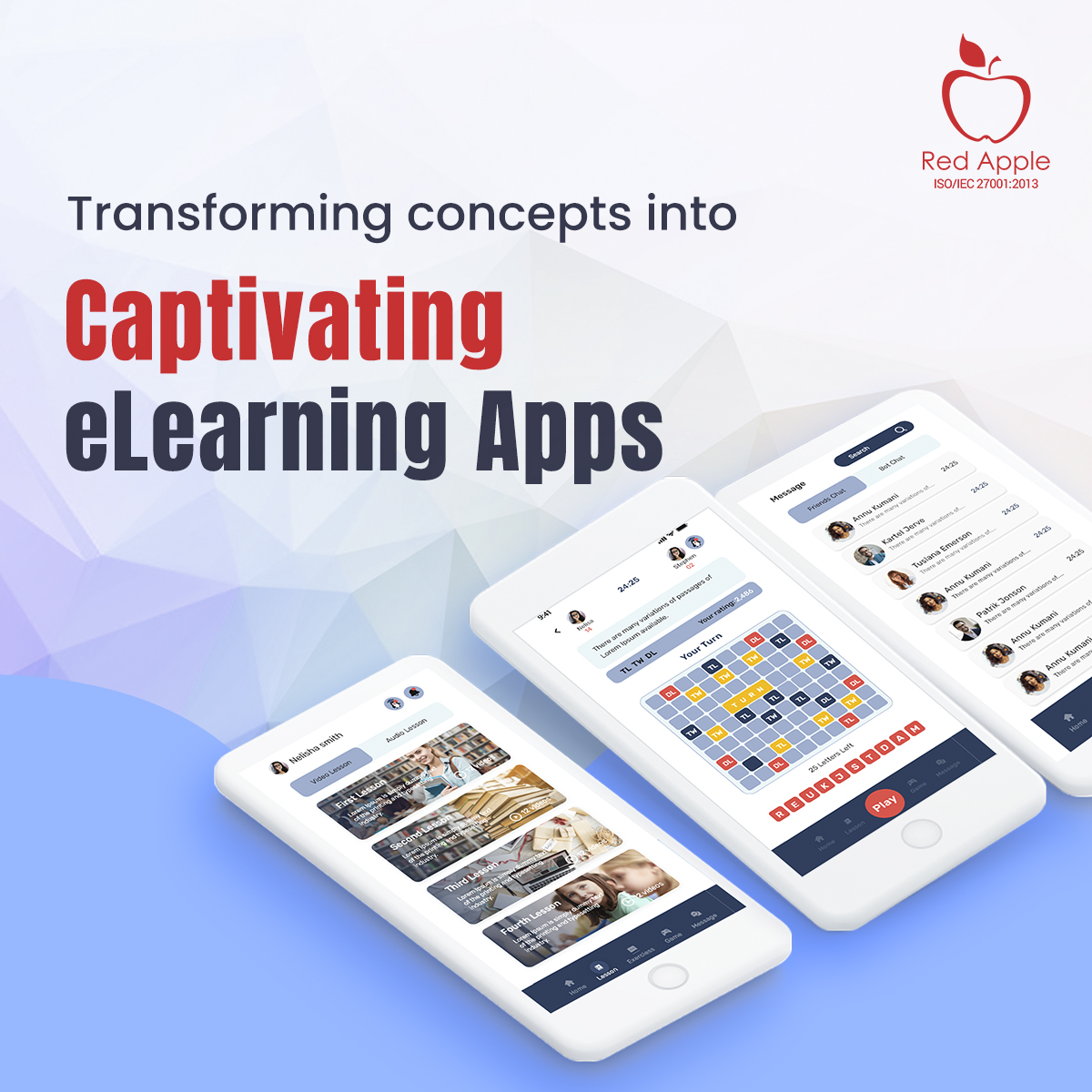 RedAppleTech's tweet image. Empowering Educators and Learners with Customized #EdTech App Development Solutions!

From interactive modules to intuitive interfaces, our #EdTechapp development services are designed to engage and empower learners and educators of all ages.

Know more at redappletech.com/edtech-industr…