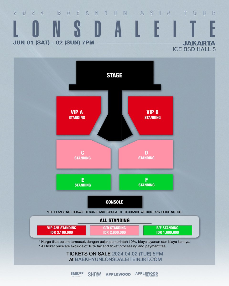 maeilmails's tweet photo. OPEN TICKETING SERVICE
BAEKHYUN - LONSDALEITE JAKARTA

💰fee 275-350k/tix
✅️ fullpayment/installment
✅️ will be handled until ticket redemption
✅️ whatsapp group
✅️ testimonials on ig highlight/twitter

➡️ https://t.co/cVHsZPdnIj https://t.co/kpdGGdKQ4d