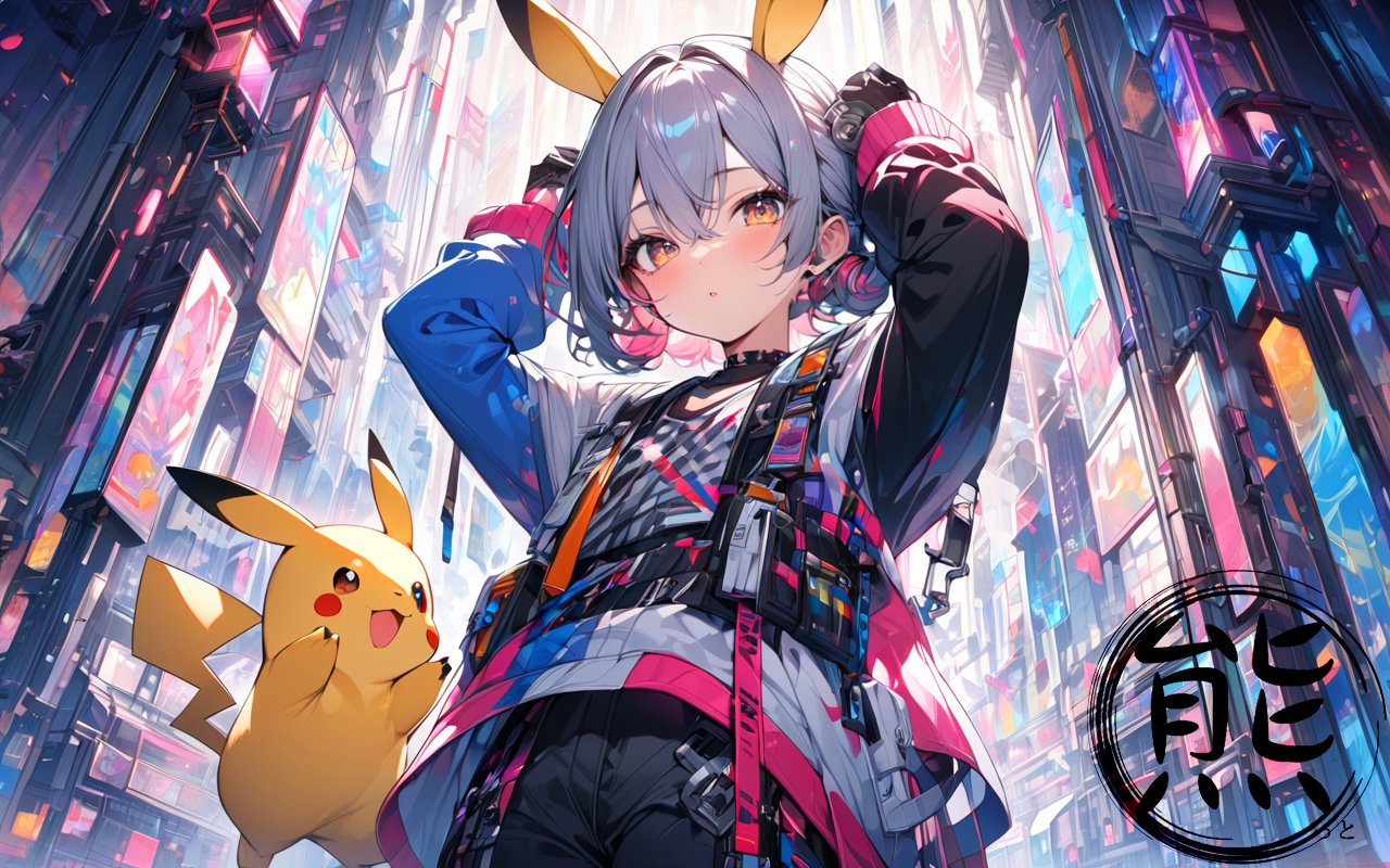 ピカチュウ　イラストレーター Pokedex [026/???] 025 ピカチュウ Pikachu 026 ライチュウ