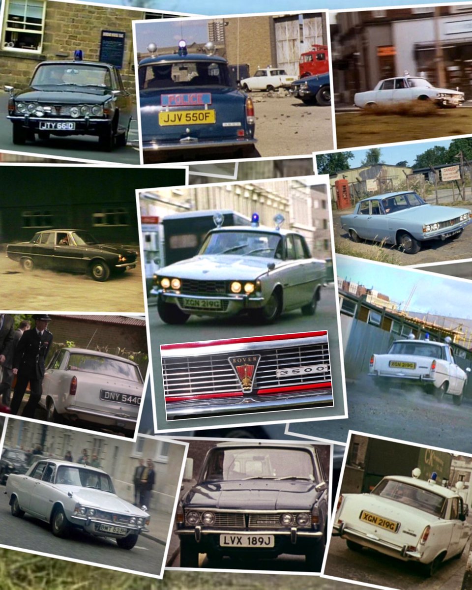 #OnThisDay in 1977, the very last Rover P6 left the Solihull factory. Here are just a few that made it to the small screen.

#TheSweeney
#TheAvengers
#TheProfessionals
#Heartbeat
#Columbo 
#SpecialBranch
#Endeavour 

#Rover #RoverP6