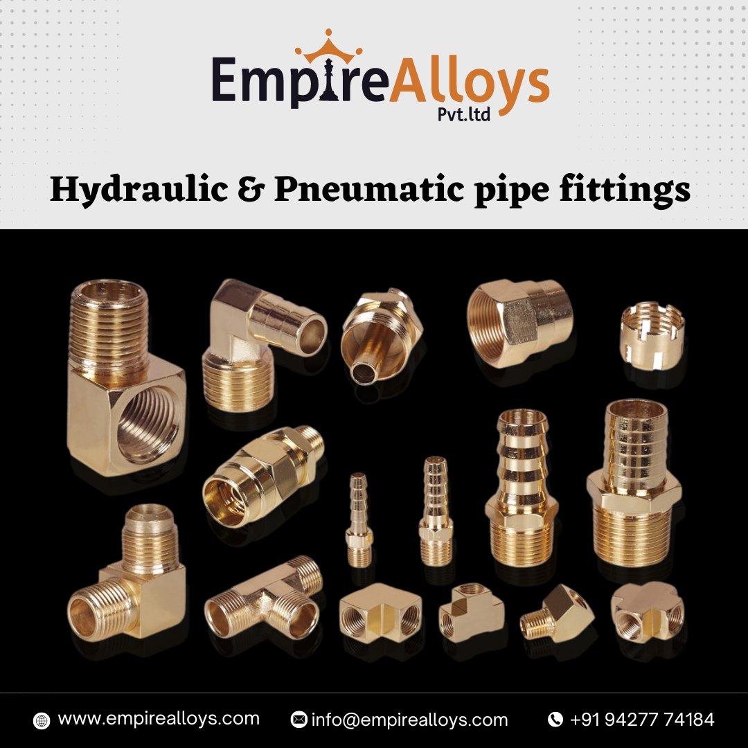 Uncompromising performance, under any pressure. Empire Alloys Hydraulic & Pneumatic pipe fittings.

@empirealloys
empirealloys.com

#empirealloys #ukimporter #germany🇩🇪 #usaimporters #hydraulicPneumaticpipefittings #hydraulichose #hydraulicfitting #hydraulicfittings
