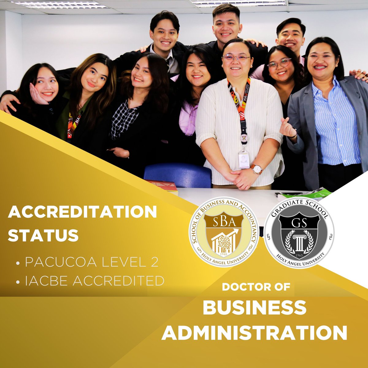 For graduates who want to specialize and focus on the areas of more complex administration and management tasks in a general company setting while possessing high functional abilities in business administration. 

#HAUBestMomentsHere
#Angelites