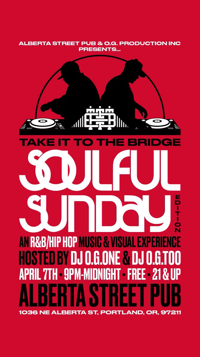 Save the Date! Sunday April 7th at the Alberta Street Pub….