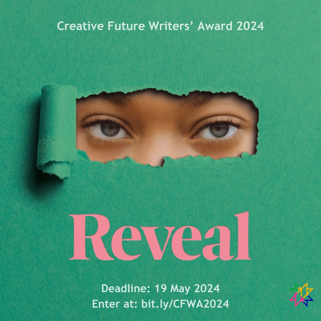 The @CreativeF_uture Writers’ Award for underrepresented writers is officially open! ✨The theme is Reveal. It’s free to enter & 15 winners will receive £23k worth of prizes. Writers, get submitting! ✍️ #WritingCompetition Enter: Bit.ly/CFWA2024 #WritingCommunity