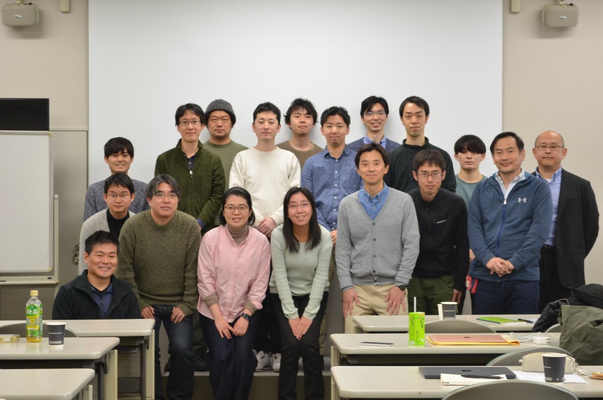 yusuke_himeoka's tweet photo. We had a 2-day meeting on basic (micro)biology organized by Yuichi @WakamotoYuichi at UTokyo. It was a fantastic time to discuss microbial growth, death, tolerance, evolution, VBNC state, L-form, and minimal cell. 
Thanks for all and looking forward to the next meeting! https://t.co/5FRXz9Qehu