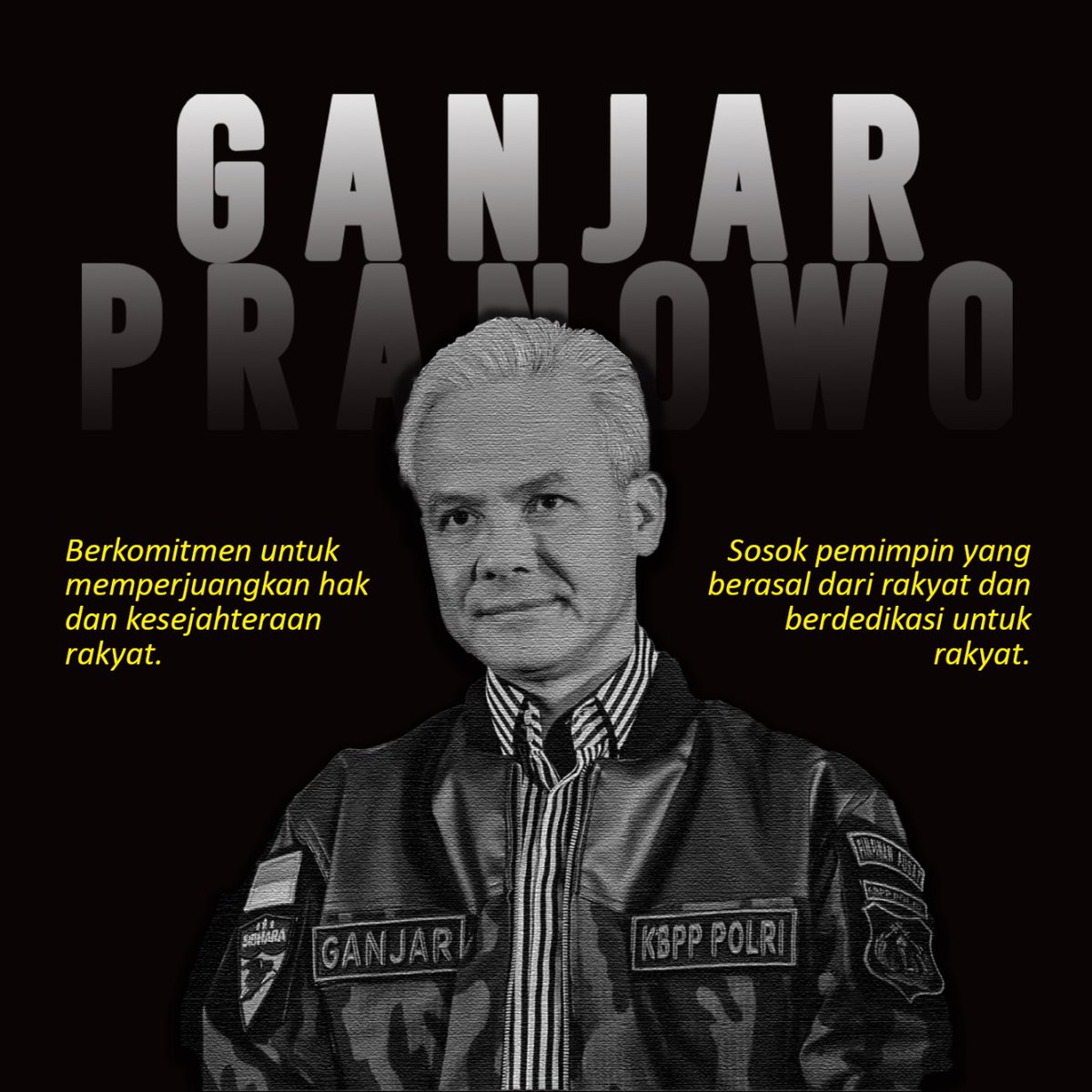 Semangat Pak Ganjar Pranowo dalam memperjuangkan kepentingan rakyat adalah sumber inspirasi bagi kita semua. Ganjar Pranowo, hanya yang terbaik untuk rakyat @ardiyani_ytaa 
#KitaAdalahTiga
#BanggaBersamaGPMMD