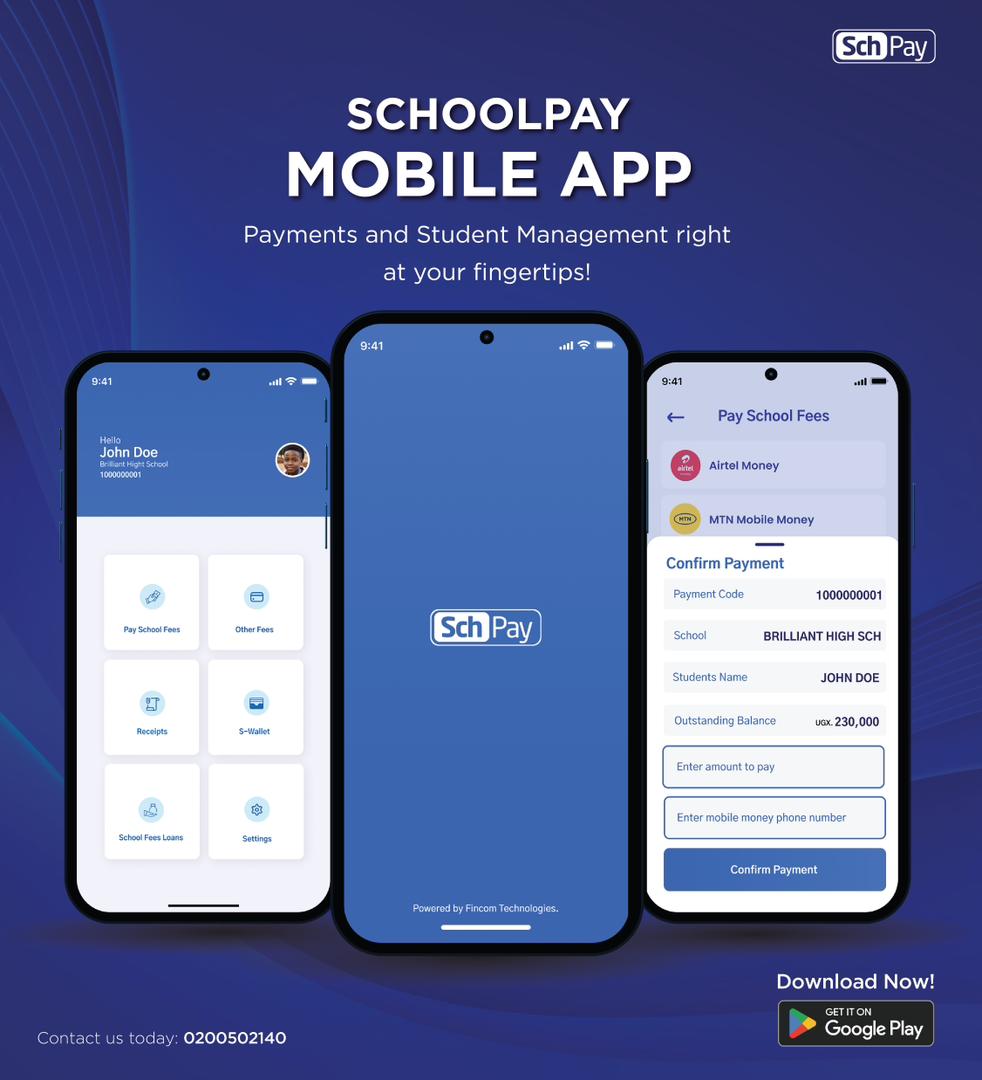 Are you a School Administrator, Parent or Student? Simplify your school fees payment process and Administration tasks by download the SchoolPay app today! #SchoolPayApp #DigitizingEducation