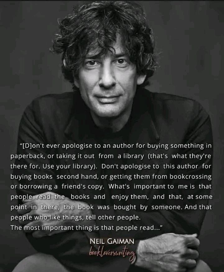 IAsangalisah's tweet photo. The authenticity of Neil Gaiman as a Seasoned and grateful Writer. King 🤴 👑 NeilGaiman isaiahakantereasangalisah #Englishwriter #inspiringwriter #neilgaiman #badomens #coraline #books #TheSandman @neilhimself @IAsangalisah https://t.co/svOhyhWGHa