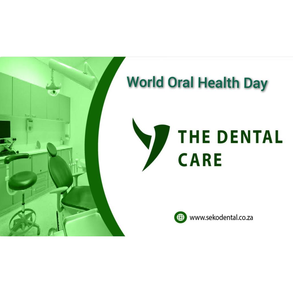 'Let's celebrate World Oral Health Day by spreading smiles and promoting good dental habits! Remember, a healthy smile starts with good oral hygiene. 😊🦷 #WorldOralHealthDay #SmileBright'sekodental.co.za