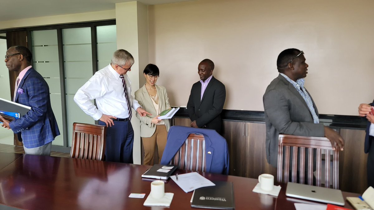 This week @MakerereLaw hosted a delegation from @WesternU The purpose of the visit was to Present their Research Portfolio & Opportunities for Collaboration.