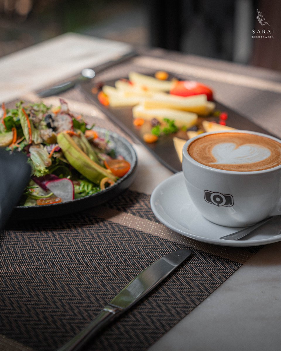 SaraiResort's tweet photo. 𝐈𝐧𝐝𝐮𝐥𝐠𝐞 𝐢𝐧 𝐚 𝐖𝐞𝐬𝐭𝐞𝐫𝐧 𝐛𝐫𝐞𝐚𝐤𝐟𝐚𝐬𝐭 𝐬𝐩𝐫𝐞𝐚𝐝 𝐩𝐚𝐢𝐫𝐞𝐝 𝐩𝐞𝐫𝐟𝐞𝐜𝐭𝐥𝐲 𝐰𝐢𝐭𝐡 𝐚 𝐬𝐭𝐞𝐚𝐦𝐢𝐧𝐠 𝐜𝐮𝐩 𝐨𝐟 𝐜𝐨𝐟𝐟𝐞𝐞.  𝐒𝐭𝐚𝐫𝐭 𝐲𝐨𝐮𝐫 𝐝𝐚𝐲 𝐰𝐢𝐭𝐡 𝐟𝐥𝐚𝐯𝐨𝐫𝐬 𝐭𝐡𝐚𝐭 𝐚𝐰𝐚𝐤𝐞𝐧 𝐭𝐡𝐞 𝐬𝐞𝐧𝐬𝐞𝐬.
https://t.co/Tl9nhTVLp1 https://t.co/Yfhy8oPJ6D
