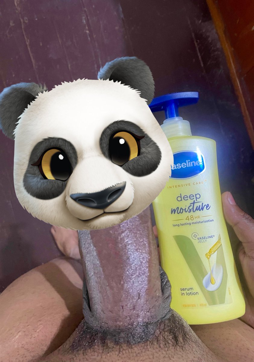 Airawat007's tweet photo. Panda needs some moisturiser on him 🐼🍌😈
Visit the links below and subscribe to see all my new adult 18+ content collection without any emojis(30 days),
1. My Exclusive Zone(18+), link:- https://t.co/OFuFxj5hu6
2. Official.me- https://t.co/bdqkfKGJFc
Insta- your_airawat https://t.co/HC6INDGRj9
