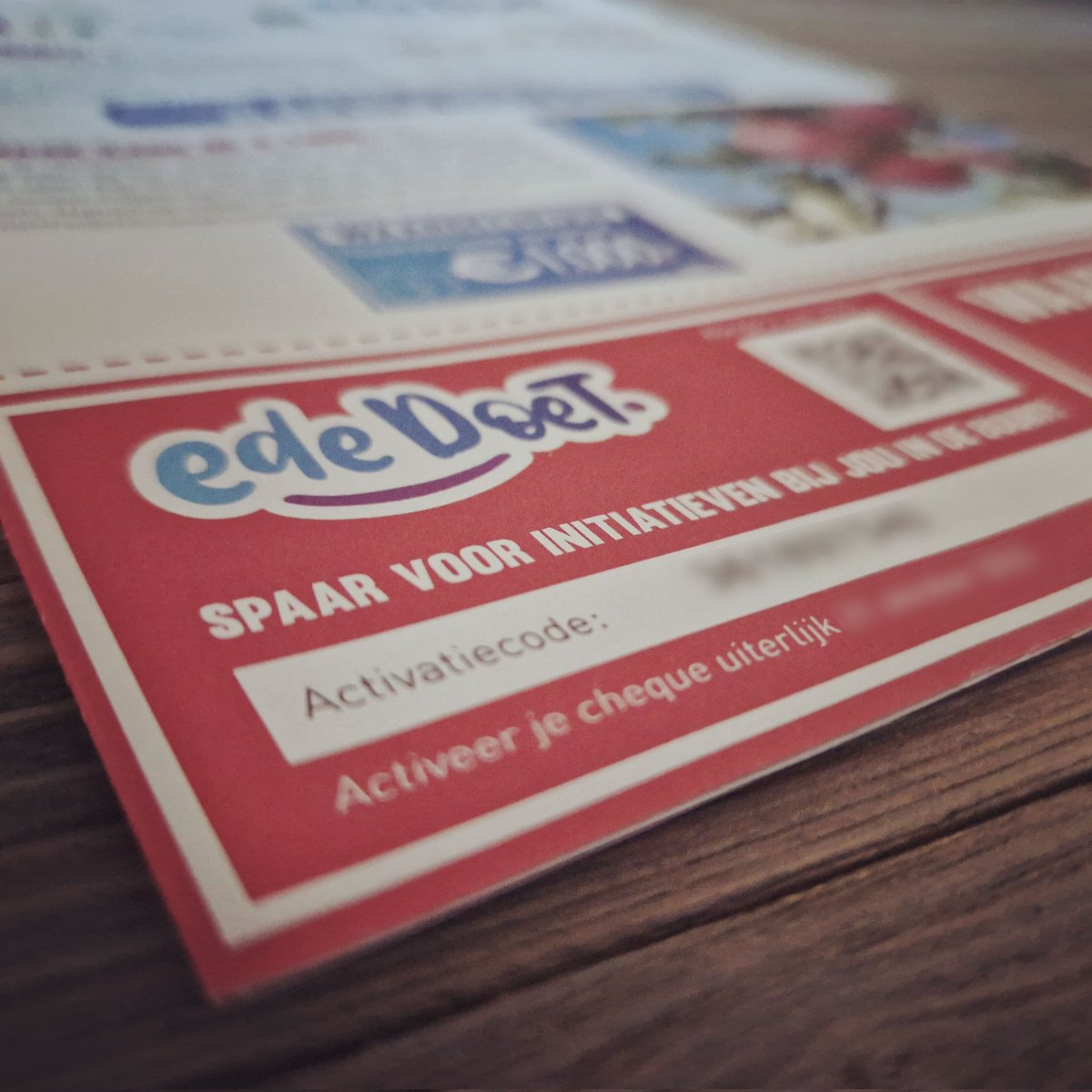 Heb jij ook weer een Ede Doet-waardecheque ontvangen? Doneer hem aan Vlegeldag! Met jouw bijdrage proberen we dit jaar een extra feestelijke 40e Vlegeldag te organiseren! 

Doneren kan via ededoet.nl/initiatief/3740 of stuur ons een foto van de activatiecode via een privébericht