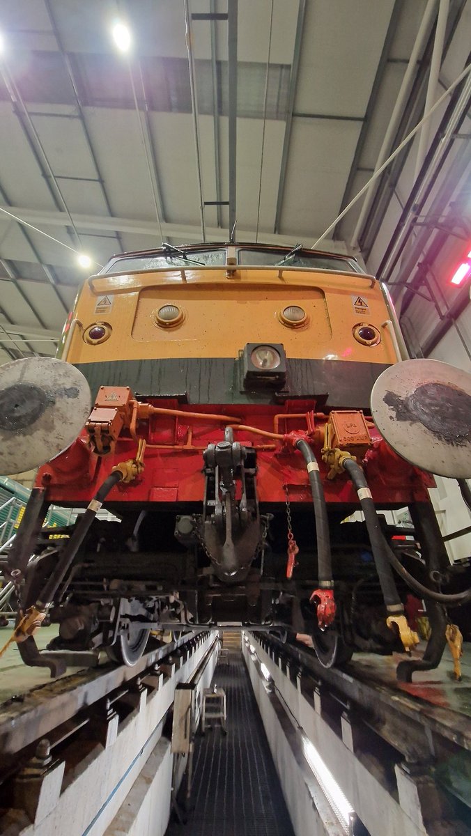 24 new brake blocks and one sore back later... #class47 #D1645 #Beechingslegacy #class47830