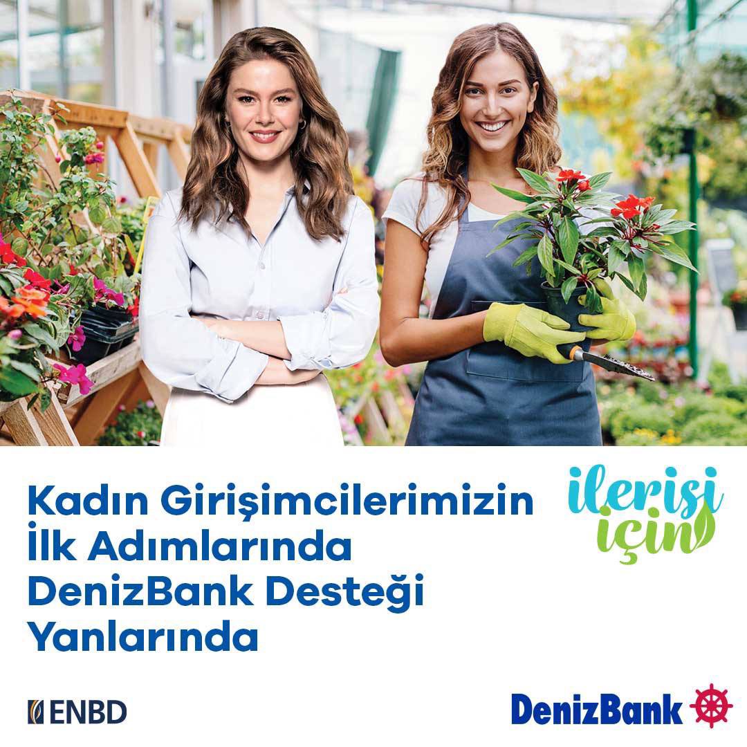 Kadın girişimcilerimizin ilk adımlarında DenizBank desteği yanlarında! Avrupa İmar ve Kalkınma Bankası(EBRD) iş birliğiyle sektörde Kredi Garanti Fonu ile TURWIB protokülünü imzalayan ilk banka olmanın sorumluluğuyla; ihtiyaçlarına uygun kredilerle kadın girişimcilerin yanında…