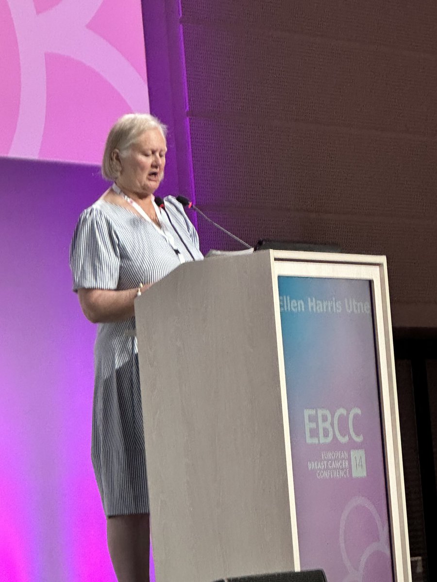 #EBCC24 Very inspiring opening session in Milan with a story and video on incurable #breastcancer ‘We made the invisible visible through a statue’ European Breast Cancer Arts and Humanities awardee Ellen Harris Utne 🇳🇴 ⁦⁩ ⁦@EORTC⁩ ⁦⁦@EORTC_BCG⁩ @OncoAlert⁩ ⁦