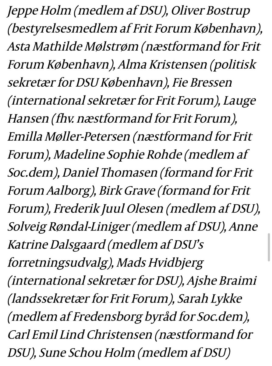 Landbruget skal bidrage til den grønne omstilling 💚

Sender sammen med en masse gode, unge socialdemokrater en klar opfordring til vores parti og regeringen om at få indført en CO2-afgift på 750 kr. pr. ton! 🌹#dkpol

politiken.dk/debat/debatind…
