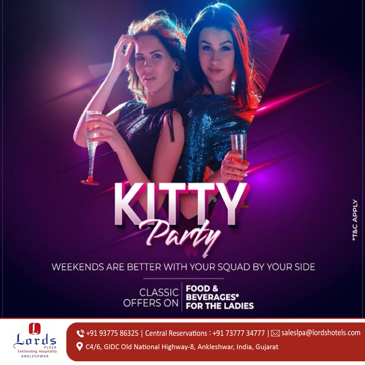 Get ready to witness the most amazing Ladies Kitty Party Ever!!

#kittyparty #kittypartyvenue #kittypartygames #kittypartyindia #KittyPartyFun #KittyPartyMagic #ladiesparties