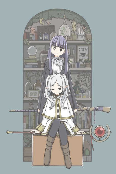 「bookshelf」 illustration images(Latest｜RT&Fav:50)｜3pages