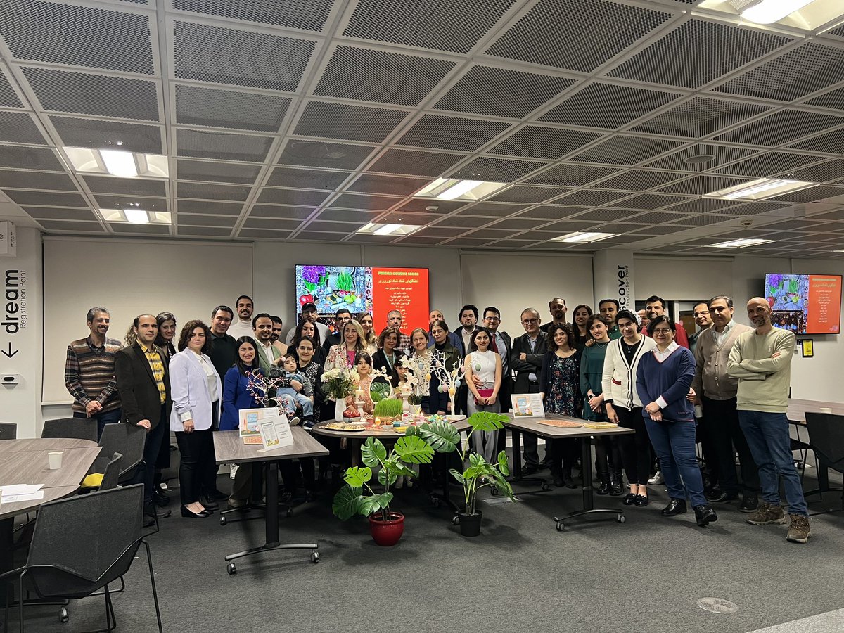 Happy Nowruz to all the <a href="/LSBU/">London South Bank University - LSBU</a> staff and students who celebrate this ancient new yr celebration. A lovely Nowruz gathering organised by our Business School.