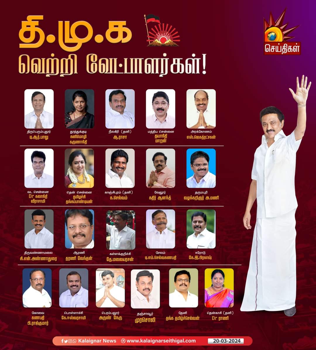 ArrSeenivasan's tweet photo. #dmk40/40 https://t.co/xWnf8g3MGv